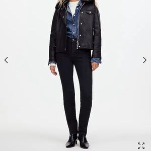 Madewell Black The Perfect Vintage Mid Rise Straight leg Jeans 25